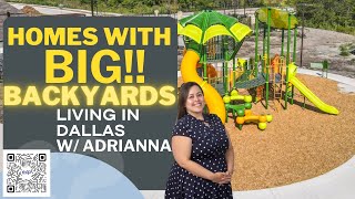 Brand New Homes in Texas with Big Backyards W Living In Dallas
