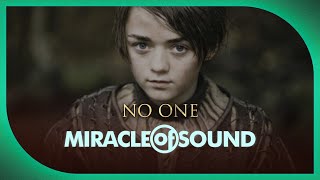 Video thumbnail of "GAME OF THRONES ARYA STARK SONG - No One by Miracle Of Sound Ft. Karliene (Folk/Ballad)"