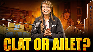 CLAT vs AILET 2026: Which is Tougher? | Complete Strategy & Syllabus Difference
