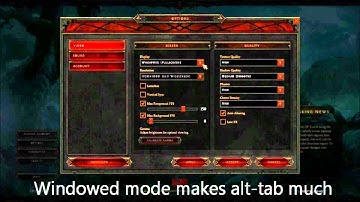 How to Play Diablo 3 in Windowed Mode