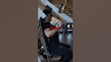 How to do “ incline machine press “ to target your upper chest