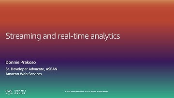 I Analyze Data - Streaming and Real-time Analytics (Level 300)