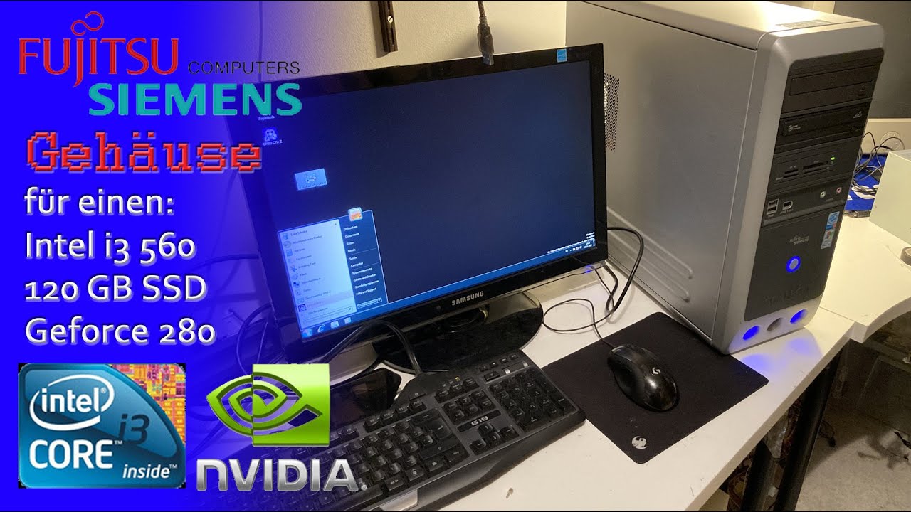 PC Zusammensetzung Scaleo T i3 560 GTX 280+ YouTube