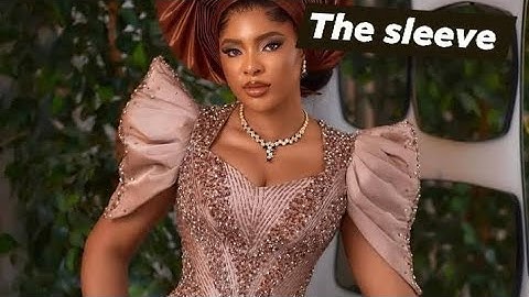 How to cut and sew this beautiful pleated sleeve with pointy shape