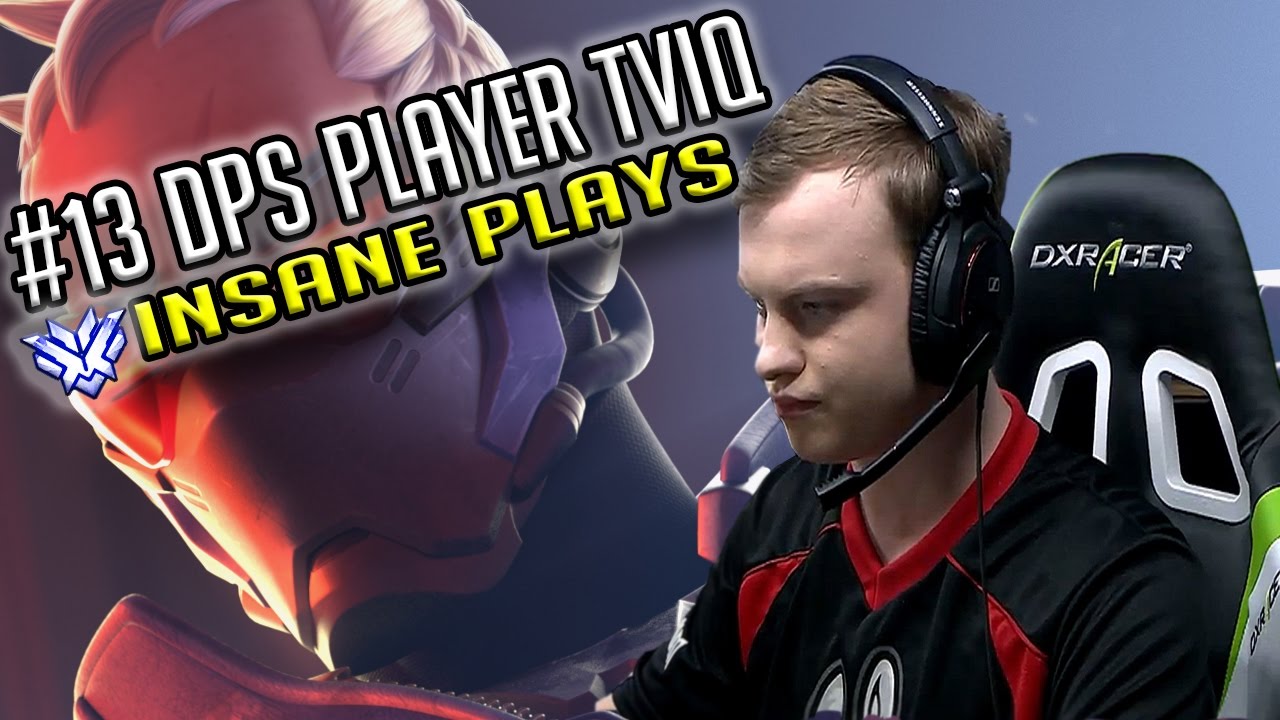OVERWATCH PRO TVIQ - INSANE PLAYS | #13 DPS PLAYER SEASON 3