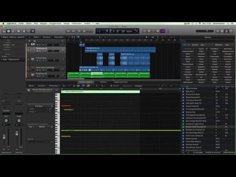 Tuto LOGIC PRO X - Utiliser les apples loops