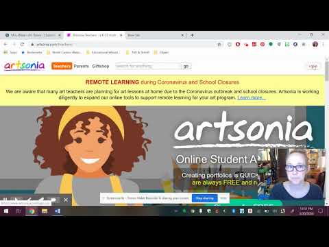 How to Upload Artwork to Artsonia Using a Cellphone or Computer