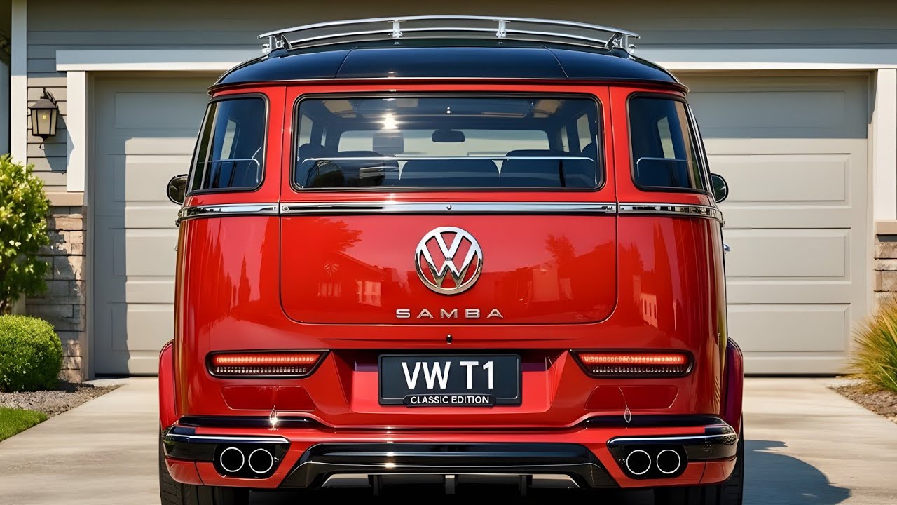 ¡La leyenda está de regreso! El Volkswagen T1 Samba 2026 acaba de sacudir el mundo automotriz 😱🚐