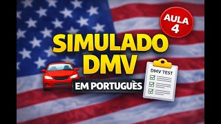 Florida DMV Theory Test | Practice Test in Portuguese (Lesson 4 – 2026) Obtain a driver's license...