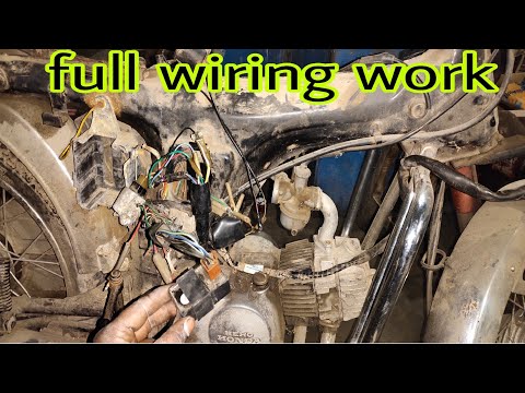 Hero Honda bike full wiring checking # CD 100 CDI wiring#CD 100 starting problem solve