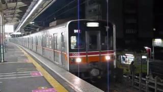 東葉高速鉄道1000形1060F(送り込み回送) 　西船橋到着