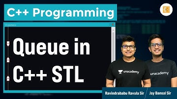 Queue in C++ STL | L:58 | C++ | Competitive Programming | Ravindrababu Ravula | Jay Bansal
