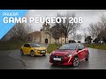 Prueba gama Peugeot 208 2020 / Test / Review en español