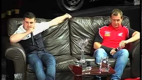 TT Launch 2014 - John McGuinness and Michael Dunlop
