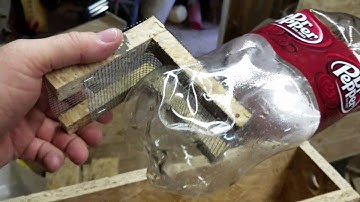 Mini mating nuc feeder alteration more feed volume