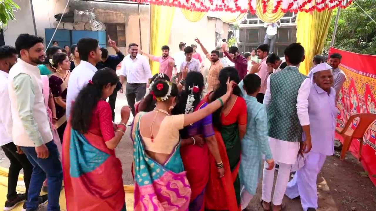 Tushar & Sakshi Mandav #ramrajyaband #khandeshi