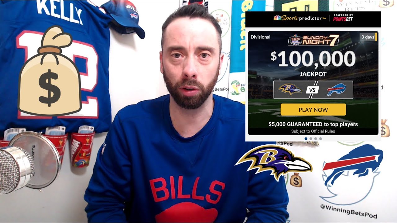 Baltimore Ravens Vs Buffalo Bills Picks Predictions 100 000 Nbc Sports Predictor Youtube