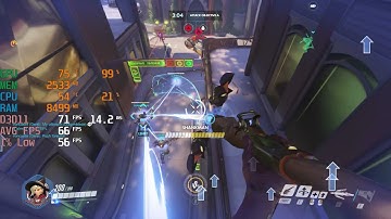 Overwatch / OW - i3 10105F + GTX 1050 Ti - 1440p Max & Low Settings - FPS Benchmark Test