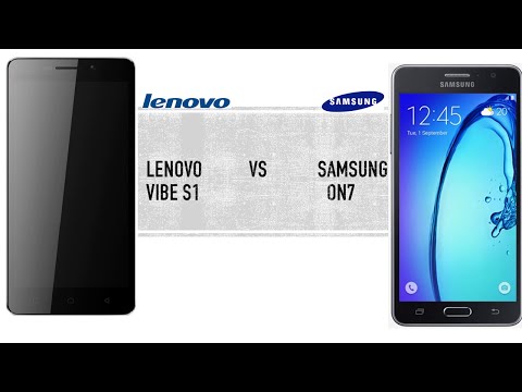 Lenovo Vibe S1 vs Samsung Galaxy On 7