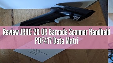 Review JRHC 2D QR Barcode Scanner Handheld PDF417 Data Matrix 1D Bar Code Scanner Wired Barcode Read