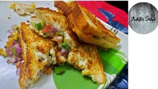 Cheese Corn Sandwich|Easy & Healthy Recipe|Only in 15 minutes|Watch it out|Ankita Saha