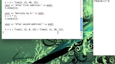 C++ Basic Skills: Lesson 22 "Operator Overloading" (part 2 of 2)