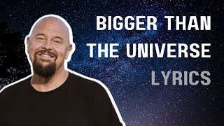 Video thumbnail of "Bigger than the universe - Anders Bagge | Lyrics📄"