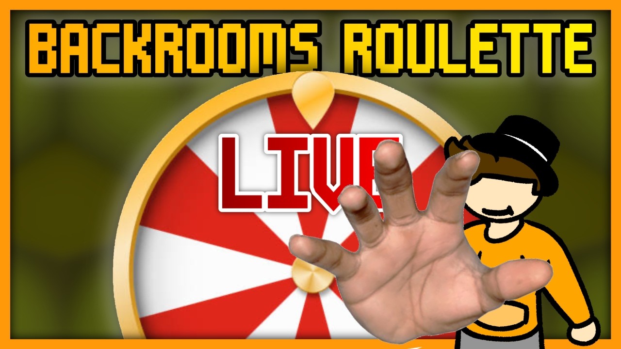 BACKROOMS ROULETTE LIVE | HE'S COMING OUT OF THE SCREEN OH MY GOD NO