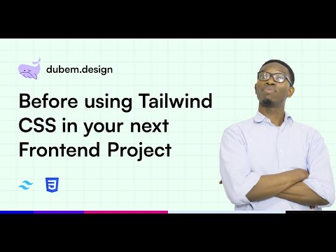 Before using Tailwind CSS in your next Frontend Project - YouTube