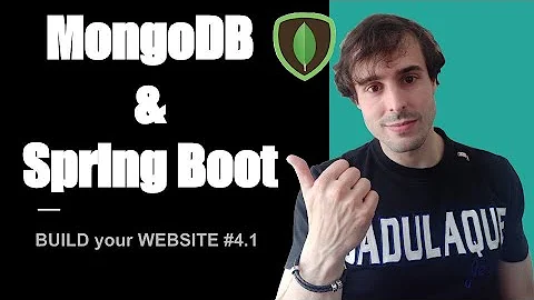 MongoDB with Spring Data | Spring Boot Backend #4.1