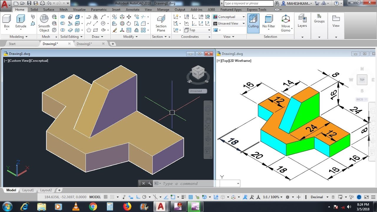 AutoCAD 3D Designing for Beginners  Basic To Advance 