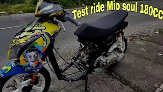 Test ride MIO SOUL 180CC!!