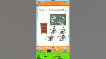 Braindom 2 Level 191 || which one has more concentration.
