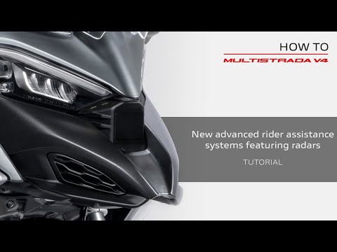 How To Multistrada V4 | New advanced rider assistance systems featuring radars