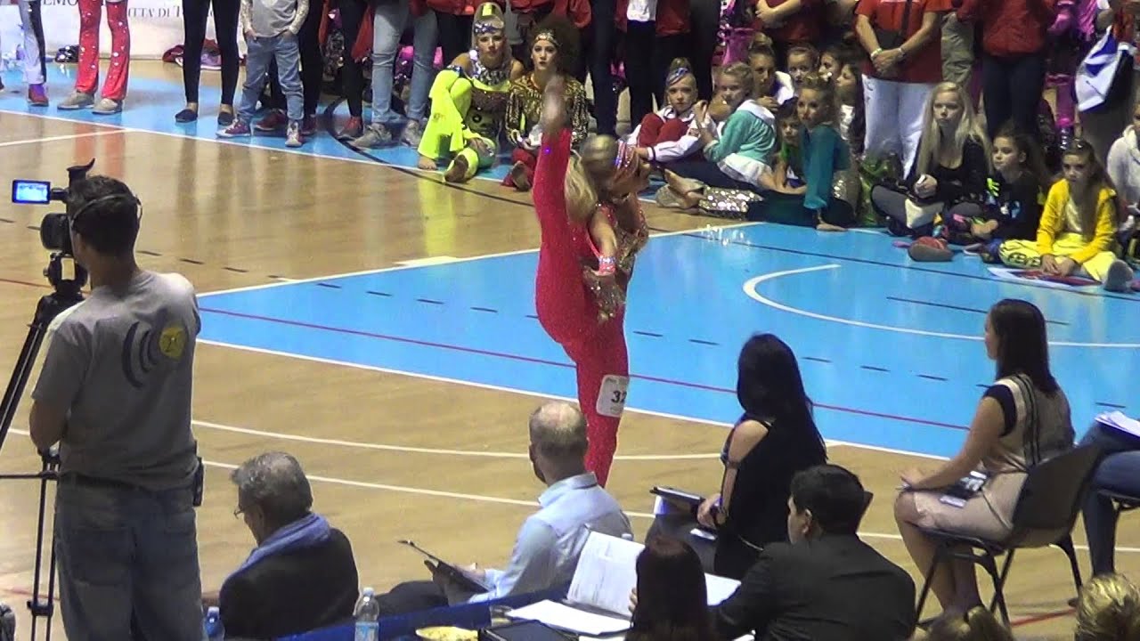 World Championship 2014 Turin (Torino) - Disco Dance - Helleroed Madeleine Enersen