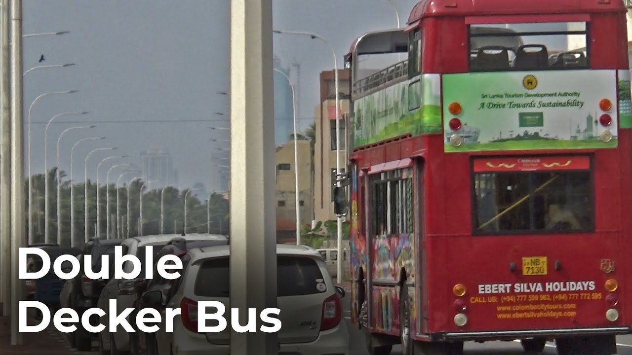 colombo city tour double decker bus