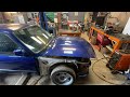 OM606 BMW E30 part 2- headlights, bonnet closure and oil cooler mounting