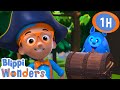 Blippi Discovers Buried Treasure 👑 Blippi Wonders | Learning | Cartoons For Kids | After School Club