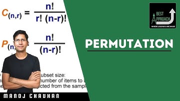 Permutation | by Manoj Chauhan Sir - Best Approach