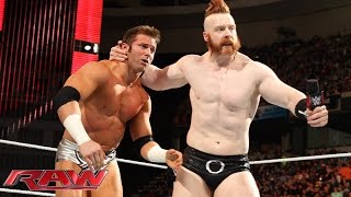 Zack Ryder vs. Sheamus: Raw, April 20, 2015