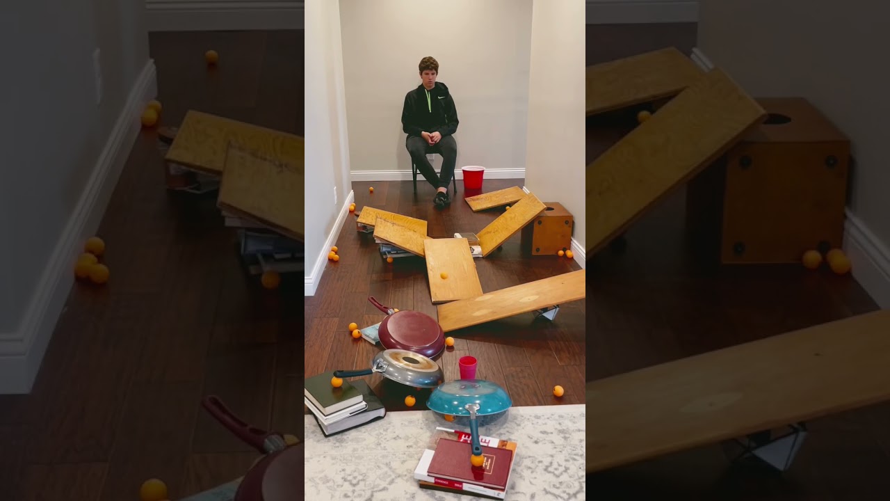 INSANE pingpong shot!🤯 