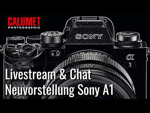 Livestream - Produktvorstellung Sony α1 / Sony A1 | Calumet Photographic