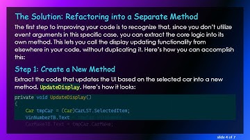 How to Reuse Event Handler Code Efficiently in C#