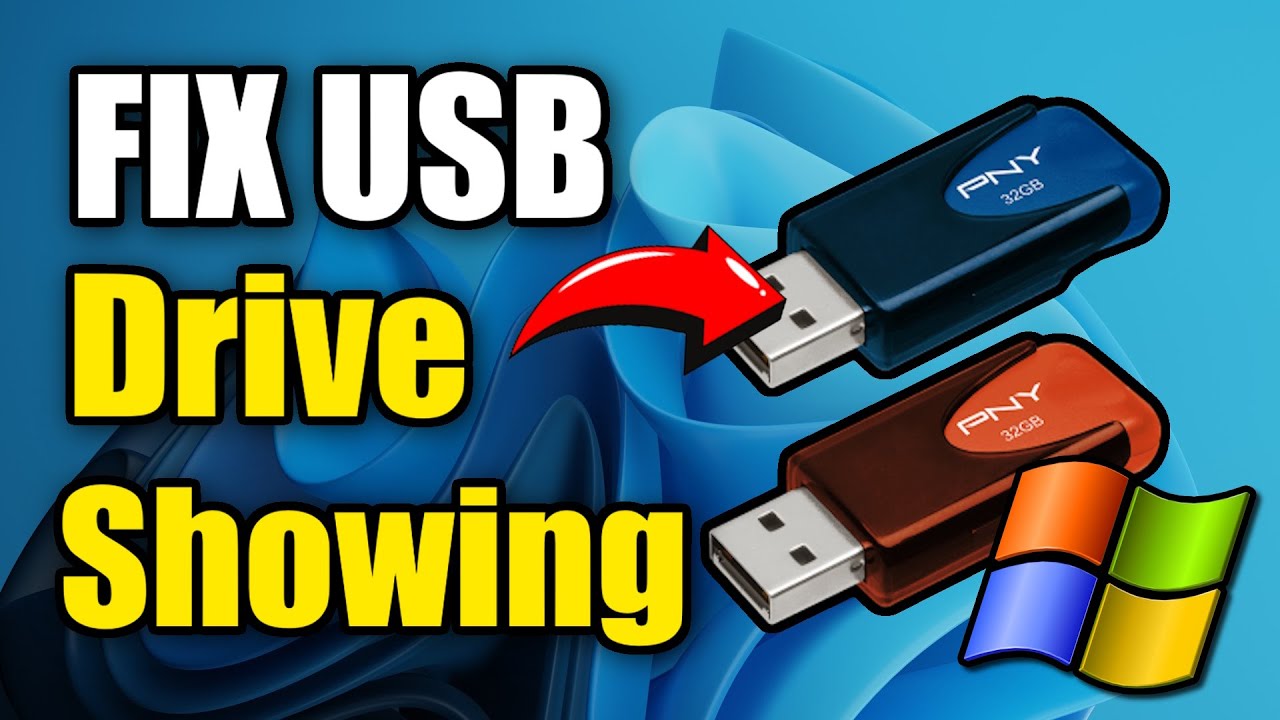How to Fix a USB Drive Not Working or Showing on Windows 11 PC