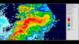 Radar Loop of the Lake Martin- Dadeville EF4 April 27, 2011