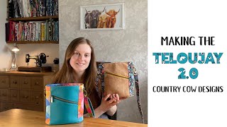 Teloujay 2.0 Bag Making Tutorial - Country Cow Designs