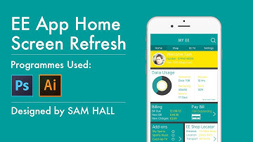 EE App Refresh Design - UX / UI Timelapse