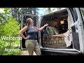 Living in my van  full van tour 2010 ford econoline  epic diy upgrades 2024 solotravel vanlife