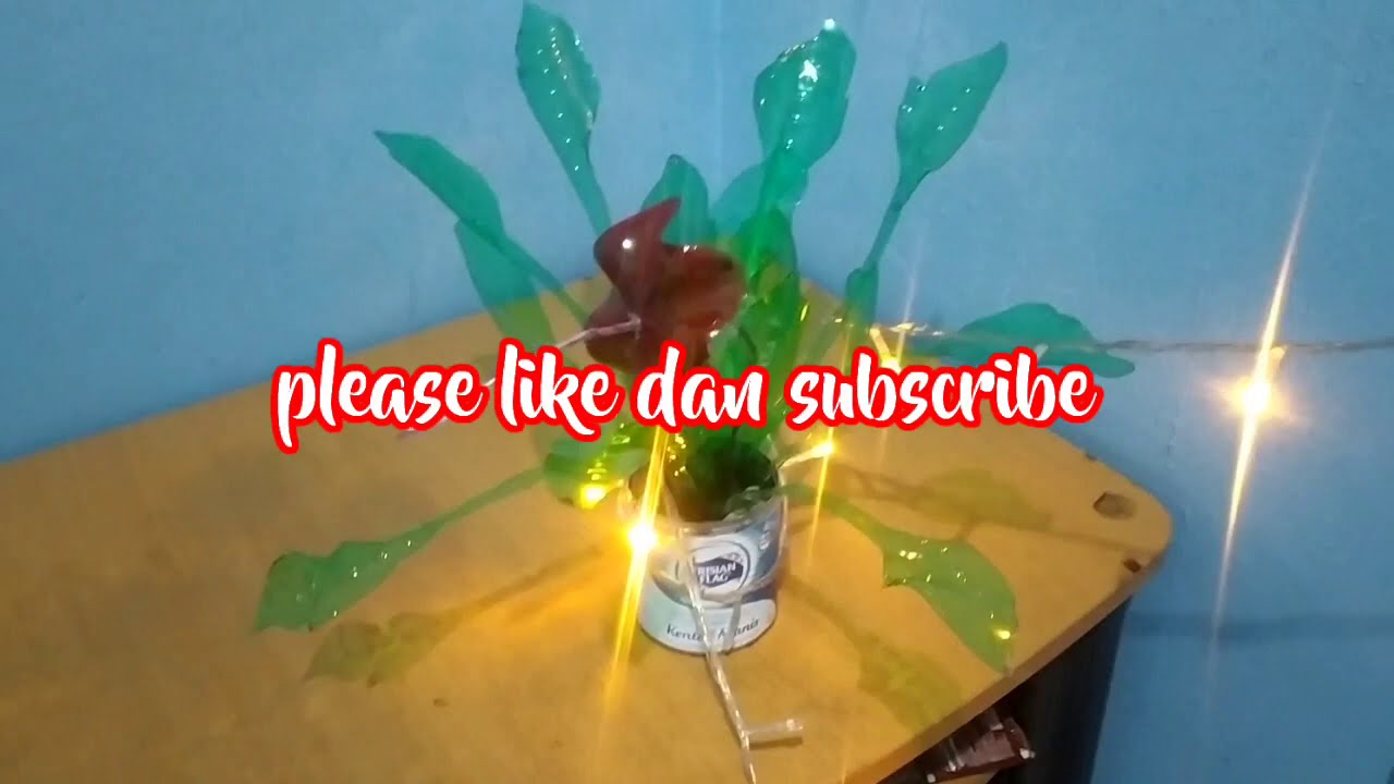  Cara  membuat  bunga dari  botol  sprite  dan kaleng susu YouTube