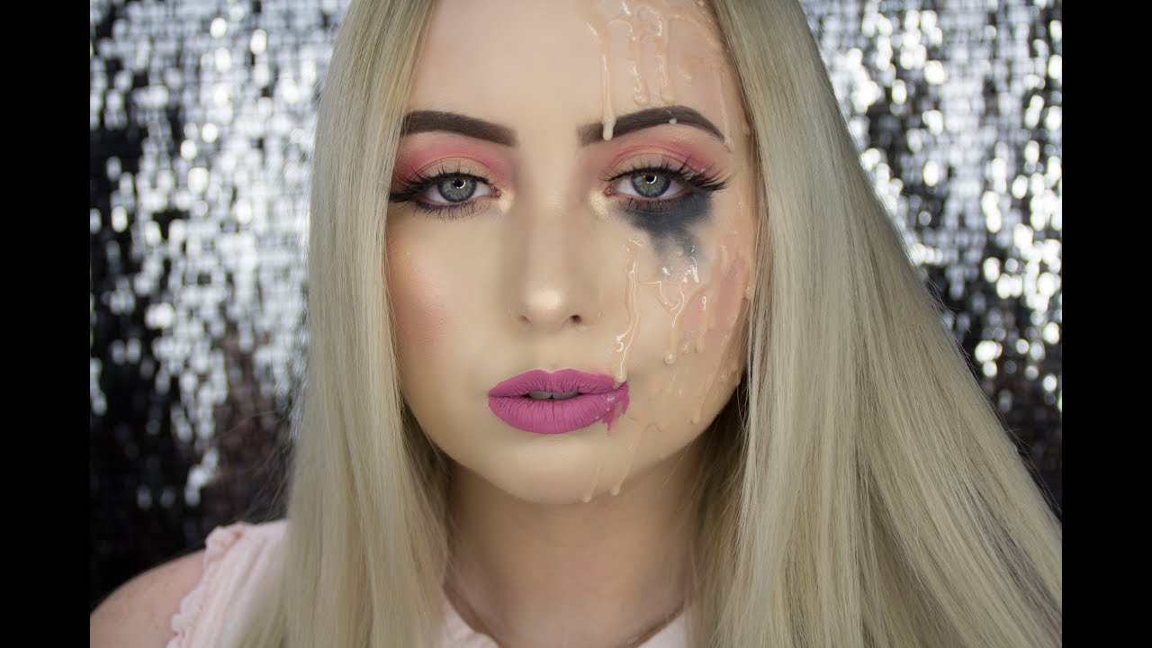 Melting Barbie Halloween Tutorial YouTube